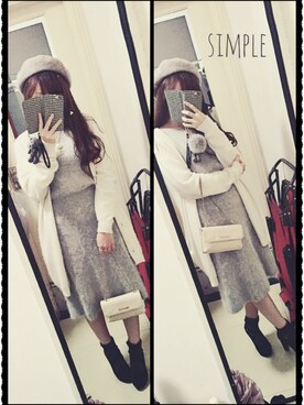 りなさん（レディース・160cm）の秋コーディネート