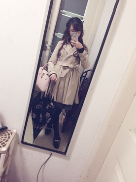 りなさん（レディース・160cm）の冬コーディネート