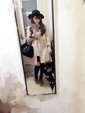 りなさん(レディース・160cm)の冬コーディネート