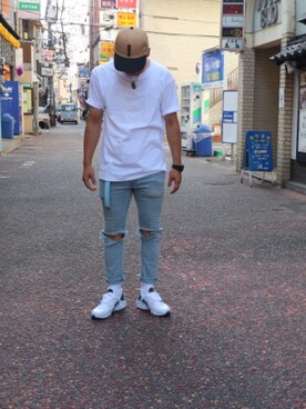「ハラチ」｜「アイテム（キャップ）」を使った、kappy0608さん（メンズ・169cm）の秋コーディネート