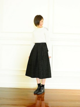 「アイテム（スカート、その他）」を使った、URBANRESEARCHTAIWANさん（レディース・162cm）の冬コーディネート