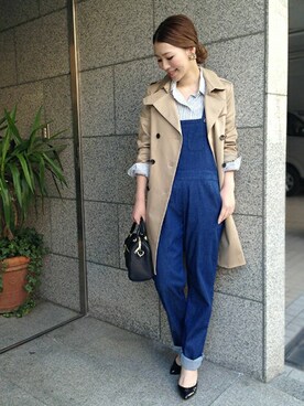 「URBAN RESEARCH ROSSO WOMEN（アーバンリサーチ　ロッソ）のアイテム（ジャケット/アウター）」を使った、URBANRESEARCHTAIWANさん（レディース・164cm）の春コーディネート