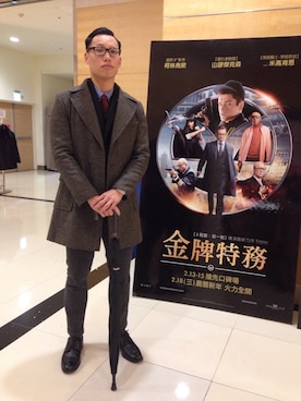 「アイテム（ネクタイ、レッド系）」を使った、Ironさん（メンズ・178cm）の春コーディネート