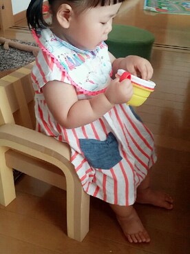 k*さん（キッズ・80cm）の夏コーディネート