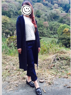 「リップ」｜「アイテム（ジャケット/アウター）」を使った、corinさん（レディース・162cm）の秋コーディネート