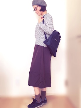 Nさん（レディース・157cm）の秋コーディネート