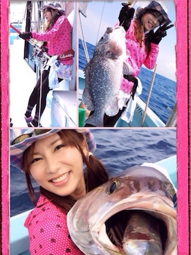 「RealBvoice（リアルビーヴォイス）のリアルビーボイスのラッシュパーカー


主に釣り用（パーカー、ピンク系）」を使った、みっちぃさん（レディース・162cm）の春コーディネート