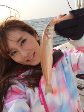 「Modern Amusement（モダンアミューズメント）の2014年。みっちぃの防寒ウエアです。
ダイダイの雰囲気が好き☻（その他アウター、ホワイト系）」を使った、みっちぃさん（レディース・162cm）の春コーディネート