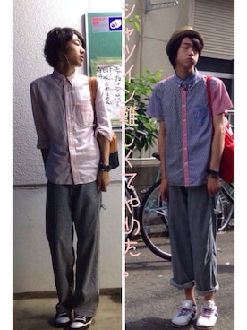 「MALAIKA（マライカ）のアイテム（アクセサリー）」を使った、Ringringさん（メンズ・172cm）の夏コーディネート
