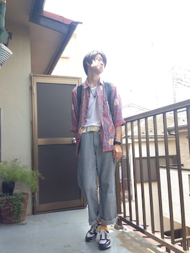 Ringringさん（メンズ・172cm）の夏コーディネート