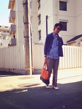 「ATELIER SAB MEN（アトリエサブ）のアイテム」を使った、Ringringさん（メンズ・172cm）の秋コーディネート