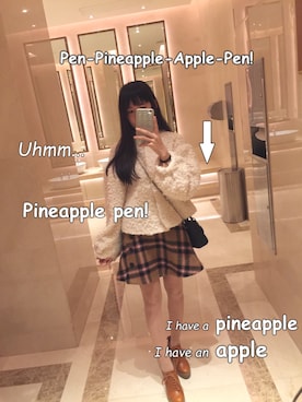 「coordinate」｜「アイテム（シャツワンピース）」を使った、Lilithさん（レディース・161cm）の冬コーディネート