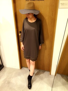 「Discoat」｜unさん（レディース・162cm）の秋コーディネート