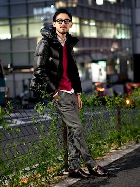 nano・universe WEB さん(メンズ・178cm)の冬コーディネート