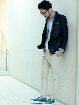 nano・universe WEB さん(メンズ・178cm)の春コーディネート