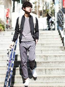 nano・universe WEB さん(メンズ・178cm)の春コーディネート