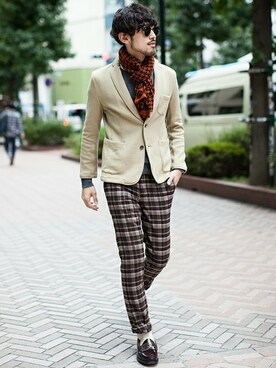 nano・universe WEB さん(メンズ・178cm)の秋コーディネート