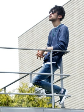 nano・universe  WEB さん（メンズ・178cm）の春コーディネート