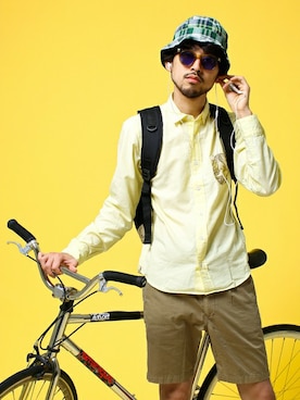 nano・universe  WEB さん（メンズ・178cm）の春コーディネート