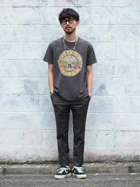 「LAST LIBERTY（ラストリバティ）のアイテム」を使った、nano・universe  WEB さん（メンズ・178cm）の夏コーディネート