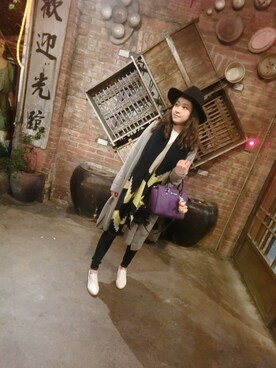 「amai（-）のアイテム」を使った、ViViさん（レディース・159cm）の春コーディネート