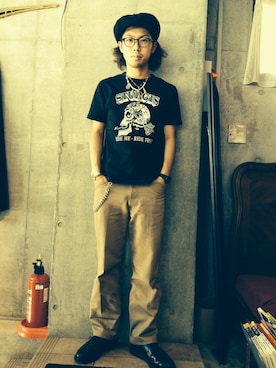 SHUNさん(メンズ・168cm)の夏コーディネート