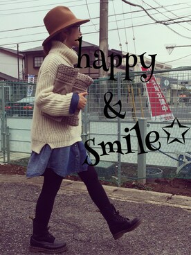 mihoさん（レディース・152cm）の秋コーディネート