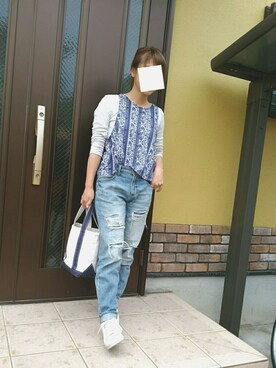 nekoyuさん（レディース・153cm）の夏コーディネート