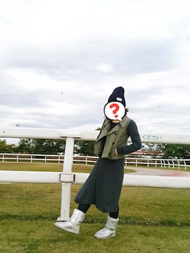 「アイテム（ブーツ、シルバー系）」を使った、nekoyuさん（レディース・153cm）の秋コーディネート