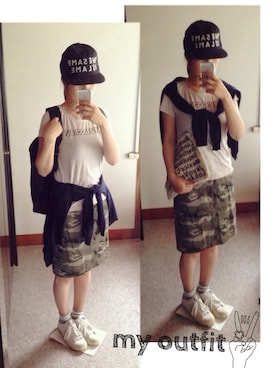 sa＊koさん（レディース・163cm）の夏コーディネート