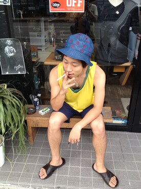 サクヲさん（メンズ・167cm）の夏コーディネート