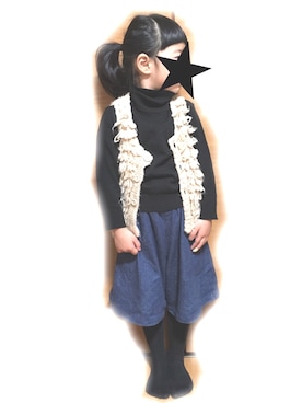 「LAGOM（LAGOM）のアイテム（ジャケット/アウター）」を使った、sy★さん（キッズ・110cm）の春コーディネート