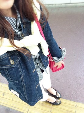 「しまむらコーデ」｜ならさん。さん（レディース・152cm）の春コーディネート