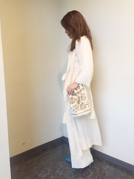 「ゆるゆる」｜「アイテム（その他アウター）」を使った、はるさん（レディース・150cm）の春コーディネート