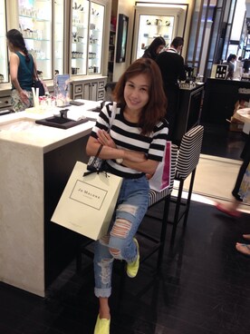 「N（エヌ）のアイテム（ワンピース/ドレス）」を使った、Sirinya_Sさん（レディース・149cm）の夏コーディネート