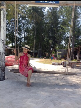 「N（エヌ）のアイテム（ワンピース/ドレス）」を使った、Sirinya_Sさん（レディース・149cm）の夏コーディネート