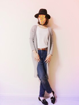 らんにゃさん（レディース・165cm）の秋コーディネート