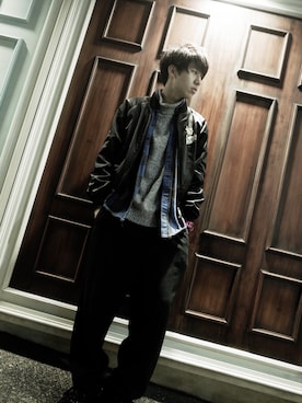 遠藤航哉さんのコーディネート