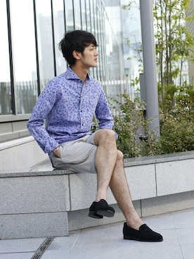 EDIFICE/BY DAICHIさん(メンズ・178cm)の春コーディネート