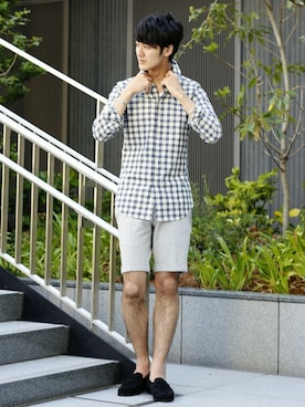 EDIFICE/BY DAICHIさん(メンズ・178cm)の春コーディネート