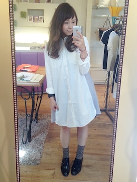 「Jeffrey Campbell（ジェフリーキャンベル）のアイテム（その他シューズ）」を使った、kinaさん（レディース・150cm）の夏コーディネート