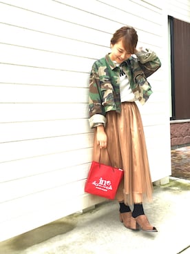 「印」｜kinaさん（レディース・150cm）の秋コーディネート