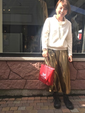 「印」｜kinaさん（レディース・150cm）の秋コーディネート