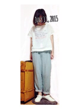 merryjuneさん（レディース・157cm）の夏コーディネート