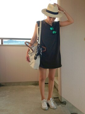 yanさん(レディース・160cm)の夏コーディネート