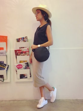 yanさん（レディース・160cm）の夏コーディネート