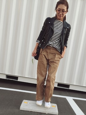 yanさん（レディース・160cm）の秋コーディネート