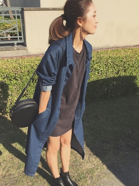 yanさん（レディース・160cm）の秋コーディネート