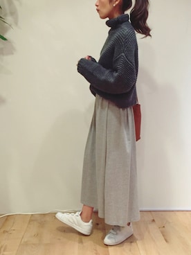 yanさん（レディース・160cm）の冬コーディネート