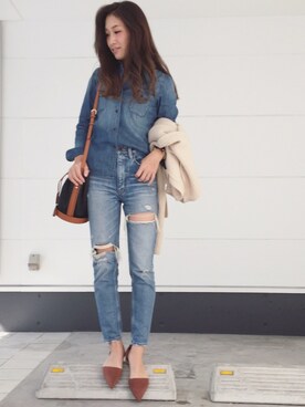 yanさん(レディース・160cm)の冬コーディネート